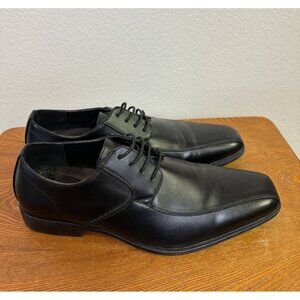 Van Heusen Men's Anthony Line Dress Shoes  Black Size 10 Sku 2702